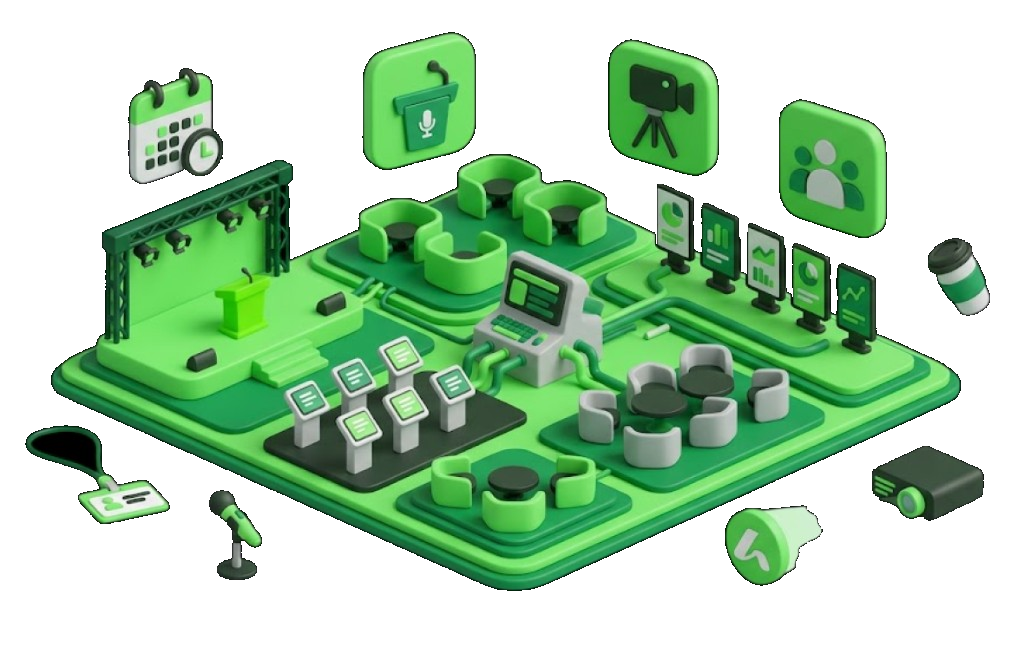 Greenroom venue and event operations model